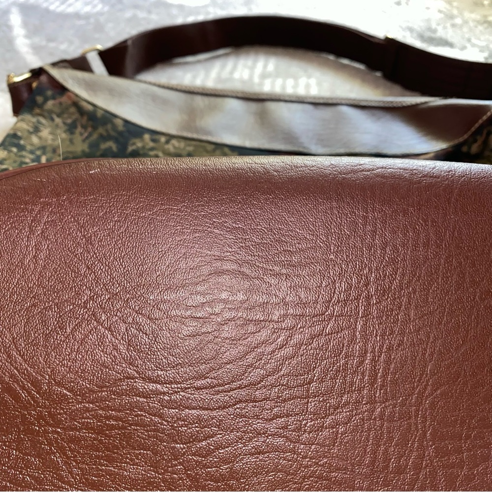 Vintage Capezio Collection Fox Hunting Royal British Scene Dance Duffle Bag - Picture 5 of 16